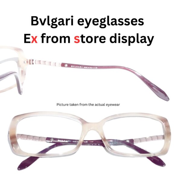 New but with scratches BVLGARI EYEGLASSES BV 4048B for women - Picture 3 of 3